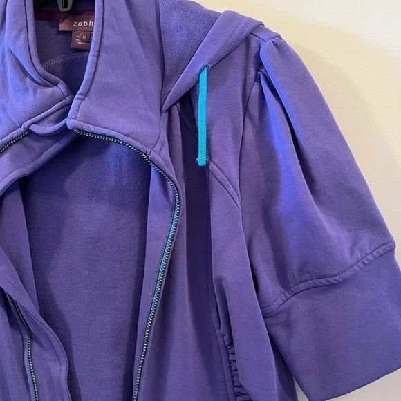 Zobha Alexis full zip short sleeve hoodie - Picture 2 of 11